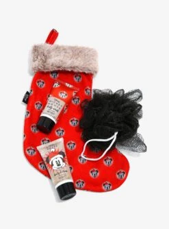 Disney Mickey Mouse Holiday Bath & Body Stocking Set