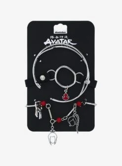 Avatar: The Last Airbender Fire Nation Girls Bracelet Set - BoxLunch Exclusive -BoxLunch Shop 19315664 av4