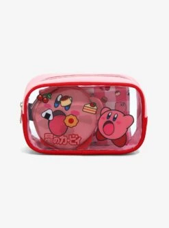 Nintendo Kirby Snacks 3-Piece Cosmetic Bag Set - BoxLunch Exclusive
