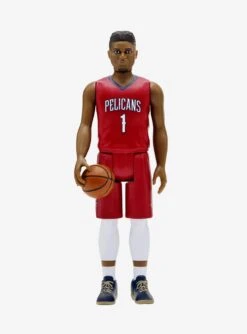 Super7 ReAction NBA Supersports Zion Williamson (New Orleans Pelicans) Figure