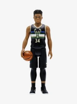 Super7 ReAction NBA Supersports Giannis Antetokounmpo (Milwaukee Bucks) Figure