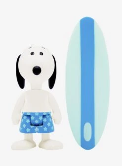 Super7 ReAction Peanuts Surfer Snoopy Figure
