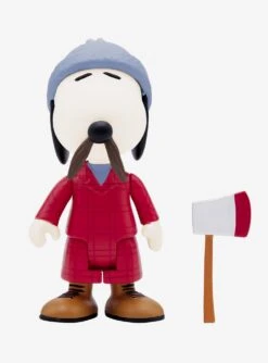 Super7 ReAction Peanuts Lumberjack Snoopy Figure