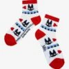 Studio Ghibli Kiki's Delivery Service Jiji & Bow Crew Socks - BoxLunch Exclusive