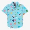 Studio Ghibli Ponyo Icons Toddler Woven Button-Up Shirt - BoxLunch Exclusive