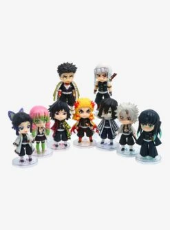 Tamashii Nations Demon Slayer: Kimetsu No Yaiba Figuarts Mini Hashira Figure Set - BoxLunch Exclusive