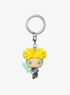 Funko Pocket Pop! Dragon Ball Z Super Super Saiyan Trunks With Sword Vinyl Figure Keychain