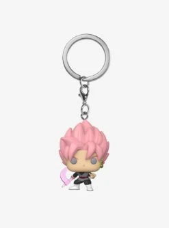 Funko Pocket Pop! Dragon Ball Z Super Super Saiyan Rosé Goku Black Vinyl Figure Keychain