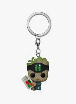 Funko Pocket Pop! Marvel I Am Groot Groot In Onesie Vinyl Figure Keychain