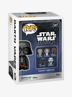 Funko Pop! Star Wars Darth Vader Vinyl Bobble-Head -BoxLunch Shop 19933487 av2