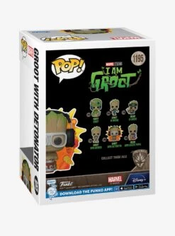 Funko Pop! Marvel I Am Groot Groot With Detonator Vinyl Figure -BoxLunch Shop 19933857 av2