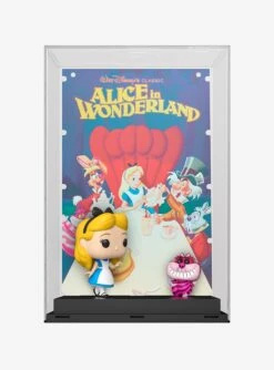 Funko Pop! Movie Posters Disney Alice In Wonderland Alice With Cheshire Cat Vinyl Figures