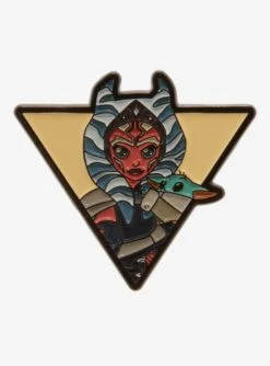 Star Wars: The Mandalorian Ahsoka & Grogu Chibi Enamel Pin - BoxLunch Exclusive