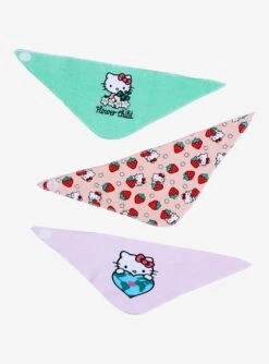 Sanrio Hello Kitty Strawberry Bandana Bib Set - BoxLunch Exclusive -BoxLunch Shop 20026283 av2