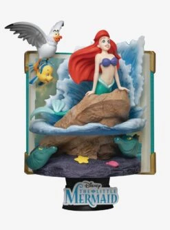 Beast Kingdom Disney The Little Mermaid Storybook D-Stage DS-079 Ariel Figure