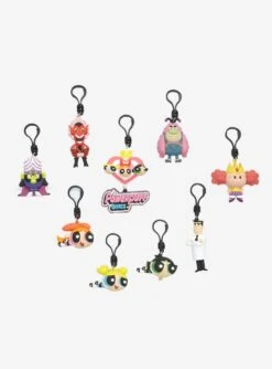 The Powerpuff Girls 25th Anniversary Characters Blind Bag Figural Bag Clip